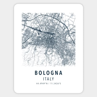 bologna simple map Sticker